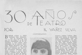 30 años de teatro