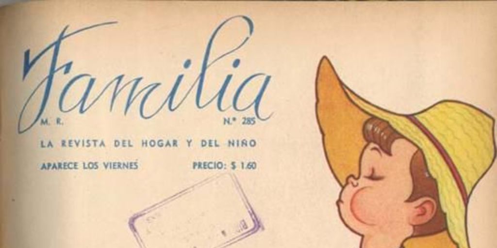 Familia: la revista del hogar y el niño