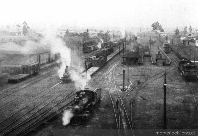 Estación de Victoria, hacia 1900