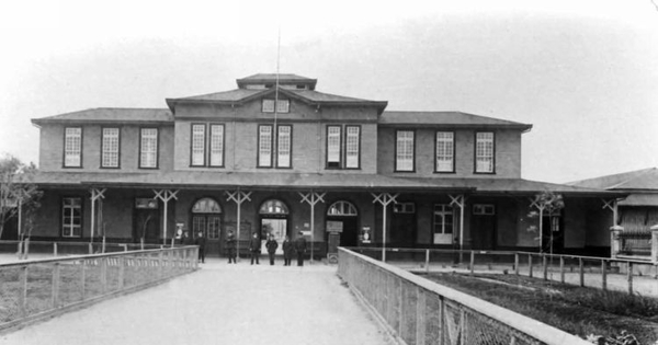 Estación de Puerto Montt, construida en 1913