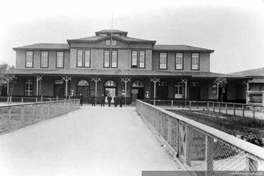 Estación de Puerto Montt, construida en 1913