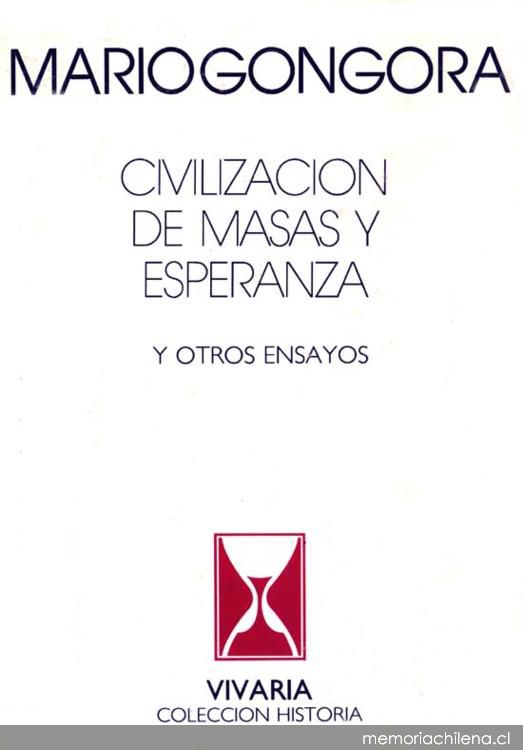 Civilización de masas y esperanza