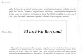El archivo Bertrand