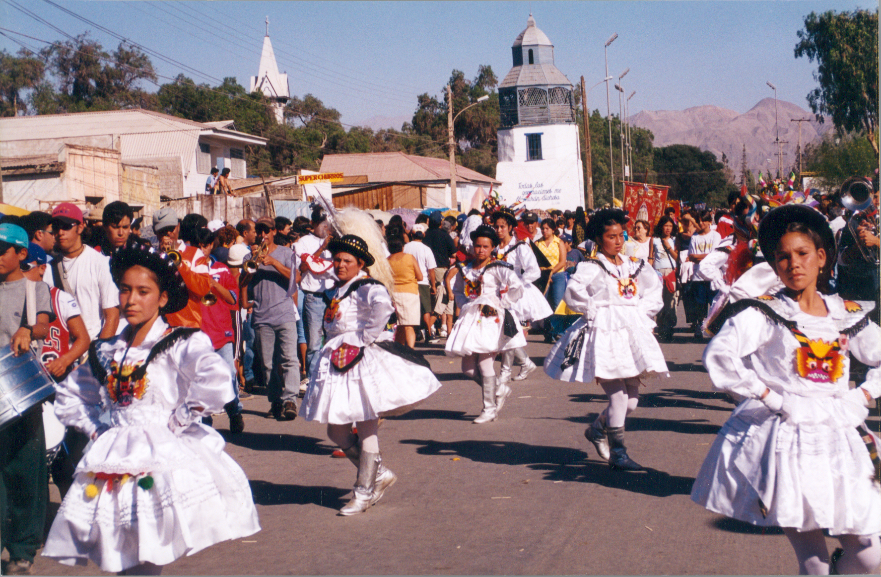 Baile religioso en la Fiesta de la Virgen de la Candelaria, 2000