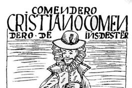 Cristiano encomendero de indios de este reino, hacia 1600