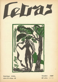 Letras, no. 25, oct. (1930)