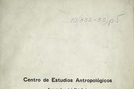 Acerca de la cronología del complejo cultural San Pedro de Atacama