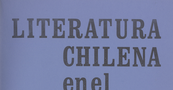Literatura chilena en el exilio, no. 2, abr. (primavera 1977)
