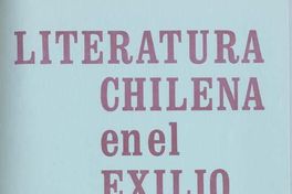 Literatura chilena en el exilio, no. 7, jul. (verano 1978)