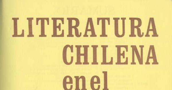 Literatura chilena en el exilio, no. 8, oct. (otoño 1978)