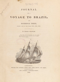 Portada de Journal of a voyage to Brazil and residence there during part of the years 1821, 1822, 1823