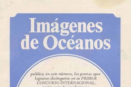 Imágenes de océanos : año 3, n° 3, noviembre 1986