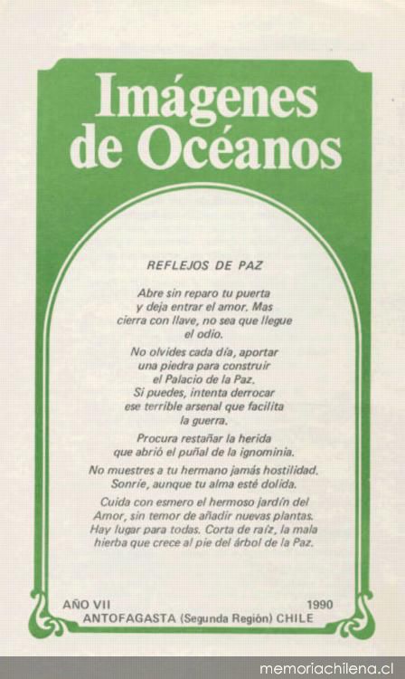 Imágenes de océanos : año vii, 1990