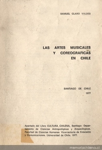 Las artes musicales y coreográficas en Chile