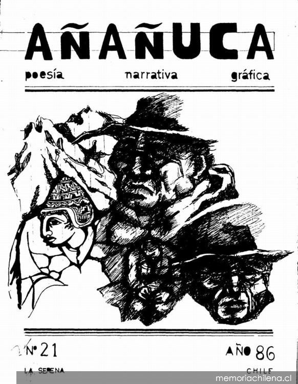 Añañuca : poesía - narrativa - gráfica : n° 21, mayo-junio 1986