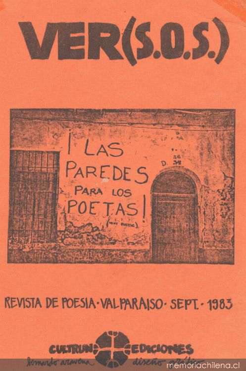 Ver(s.o.s.) : Revista de poesía, Valparaíso, septiembre 1983