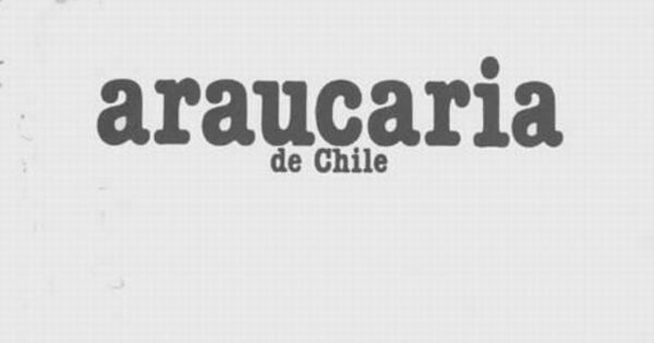 Araucaria de Chile : no.3 (1978)