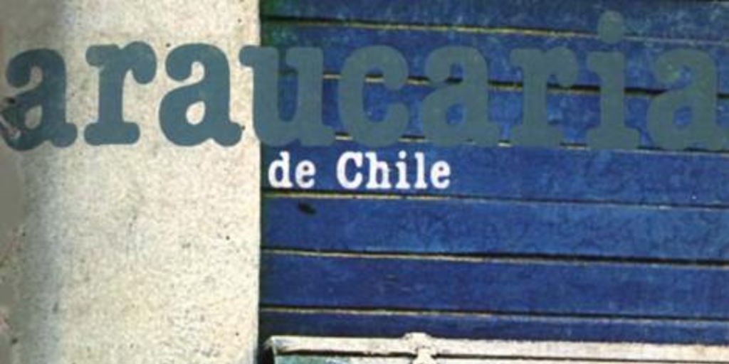 Araucaria de Chile : no.15 (1981)