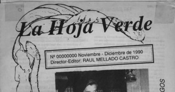 La Hoja verde : n° 0, diciembre 1990