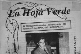 La Hoja verde : n° 0, diciembre 1990