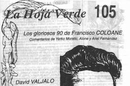 La Hoja verde : n° 105, agosto 2000