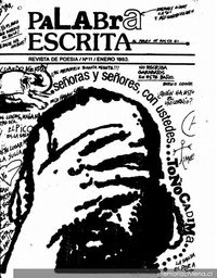 Palabra escrita : revista de poesía : n° 11, enero 1983