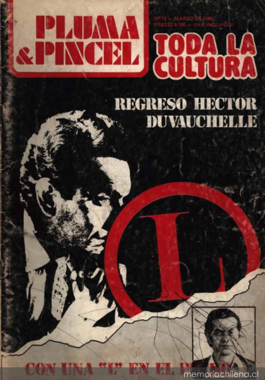 Pluma y pincel : n° 13, marzo 1984