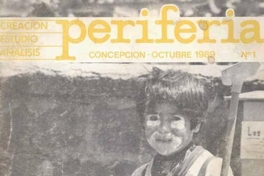 Periferia : año 1, n° 1, octubre 1989