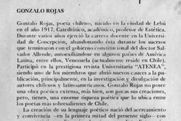 Gonzalo Rojas