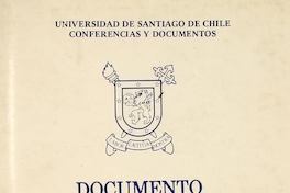 De la Escuela de Artes a la Universidad de Santiago : documento