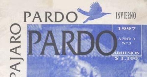 Pájaro Pardo : año 3, n° 3, 1997