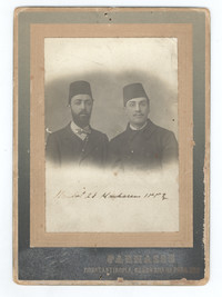 Augusto D'Halmar y Rafael Valdés en Estambul, hacia 1920