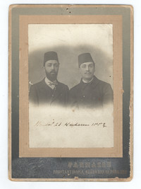 Augusto D'Halmar y Rafael Valdés en Estambul