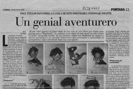Un genial aventurero: once títulos dan forma a la saga de este inolvidable personaje infantil