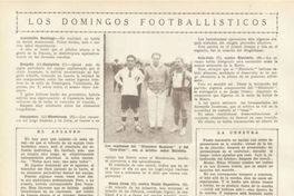 Los domingos footballísticos