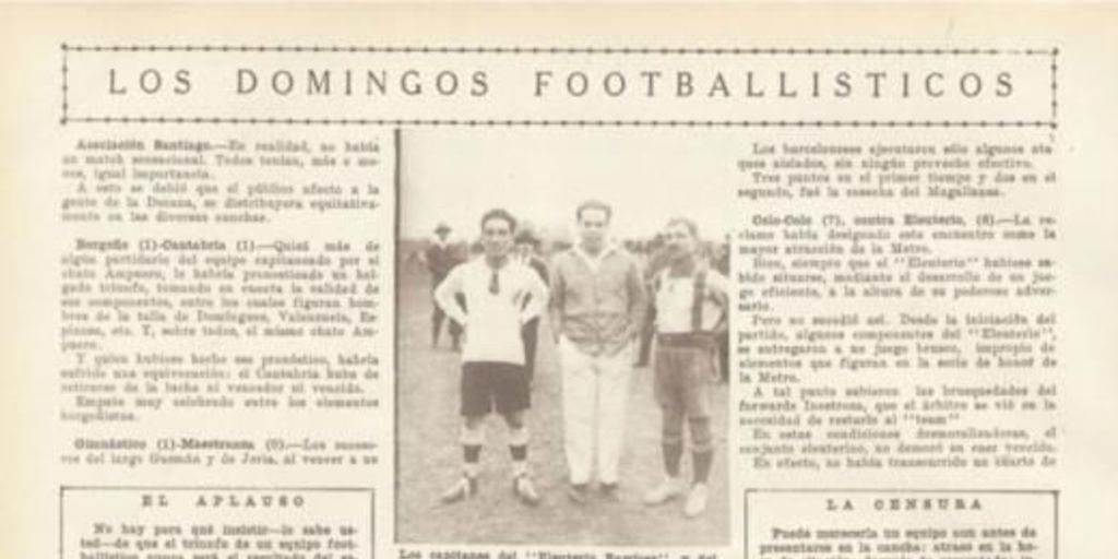 Los domingos footballísticos