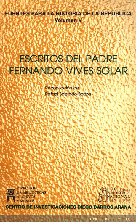 Escritos del Padre Fernando Vives Solar