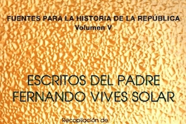 Escritos del Padre Fernando Vives Solar