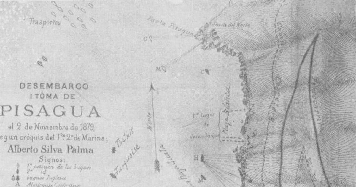 Desembarco y toma de Pisagua, noviembre de 1879