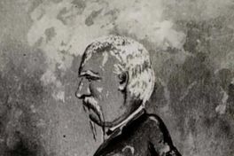 Caricatura de don Benjamín Vicuña Mackenna, 1831-1886