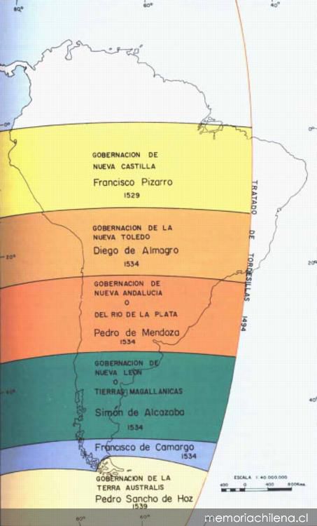 Mapa de Gobernaciones