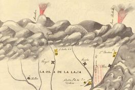 Croquis de la Isla de Laja, 1757