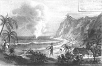 Submarine eruption at Juan Fernandez: 20th. feby 1835.