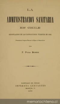 La administración sanitaria en Chile
