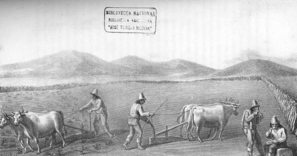 Arando la tierra, 1820-1821