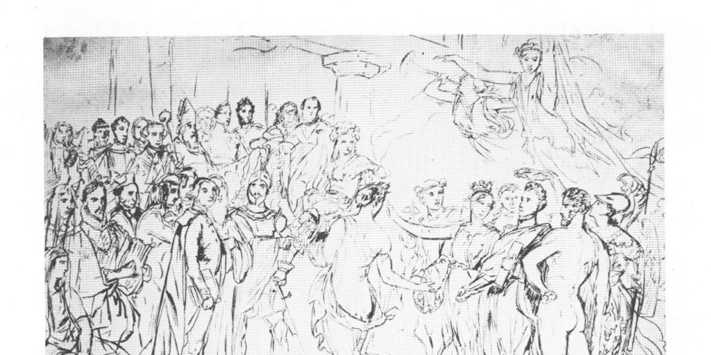 Portales en la gloria, ca. 1838