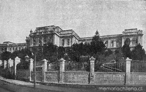 Escuela Naval de Valparaíso, 1910