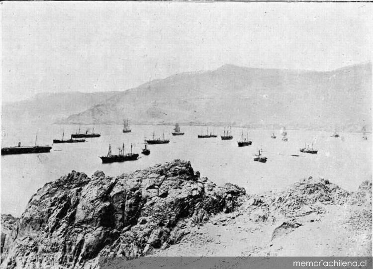 Desembarco de las tropas chilenas en Pisagua, 1879