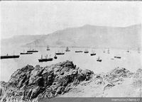 Desembarco de las tropas chilenas en Pisagua, 1879