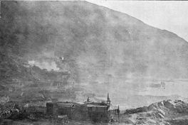 Efectos en Pisagua del bombardeo de la escuadra chilena